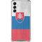 Slovakia Flag Distressed Galaxy A14 5G Clear Case